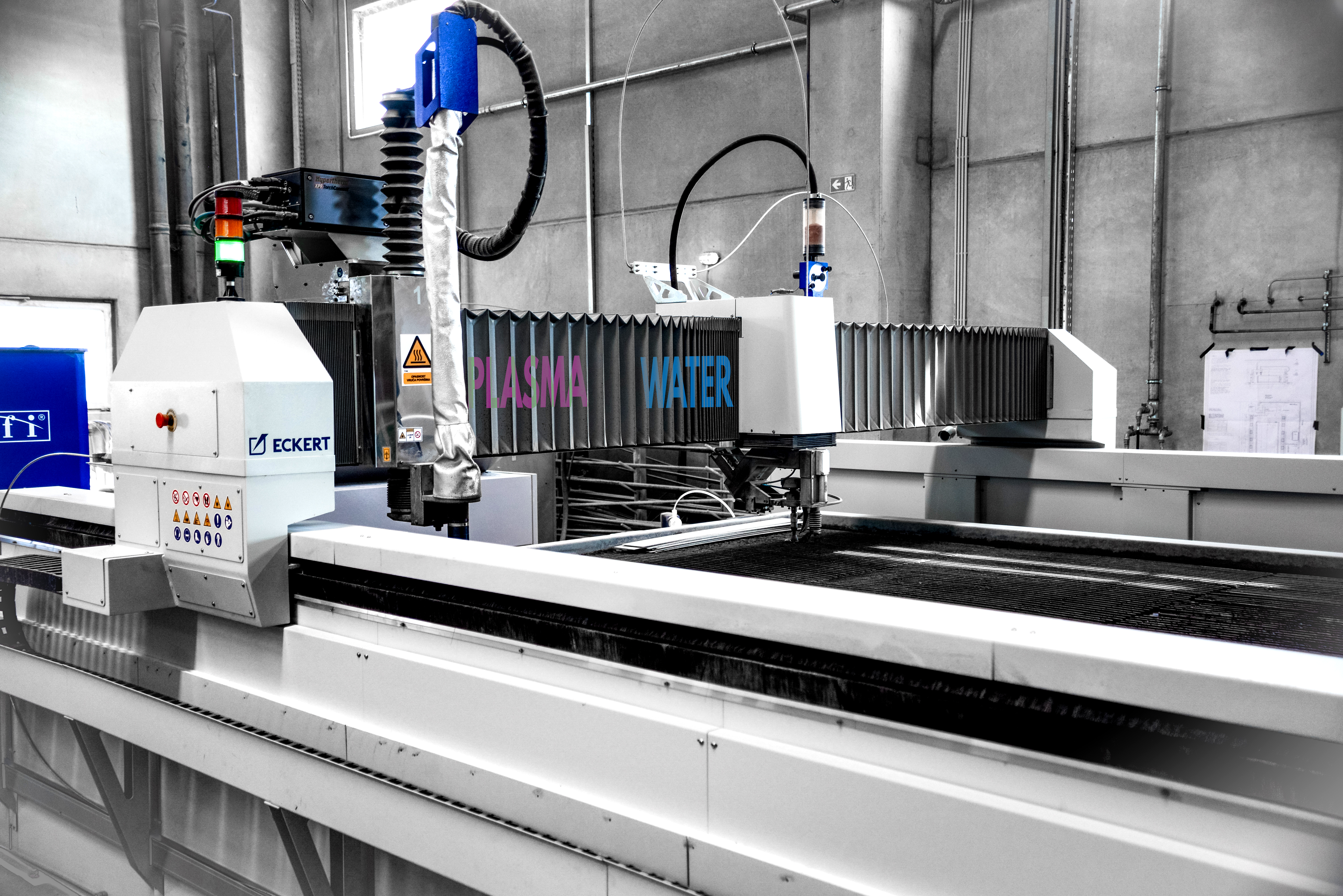 Hybrydowa technologia cięcia CNC: połączenie waterjet i plazmy: analiza technologii i zastosowań